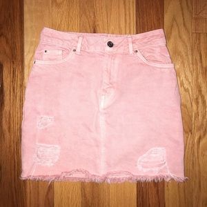 Pink Miniskirt
